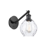 Sconces Single Glass by Innovations ( 405 | 317-1W-BK-G362-LED Ballston ) 