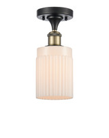 Semi-Flush Mts. Cage by Innovations ( 405 | 516-1C-BAB-G341-LED Ballston ) 