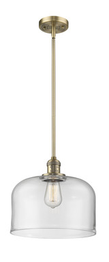 Pendants Glass Down by Innovations ( 405 | 201S-BB-G72-L Franklin Restoration ) 