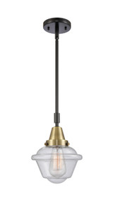 Mini Pendants Glass Down by Innovations ( 405 | 447-1S-BAB-G534-LED Caden ) 