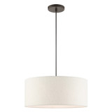 Pendants Drum Shade by Livex Lighting ( 107 | 49802-92 Blossom ) 