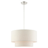 Pendants Drum Shade by Livex Lighting ( 107 | 49803-91 Blossom ) 