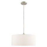 Pendants Drum Shade by Livex Lighting ( 107 | 41090-91 Meridian ) 