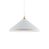 Pendants Metal Shade by Kuzco Lighting ( 347 | 493126-WH/GD Dorothy ) 
