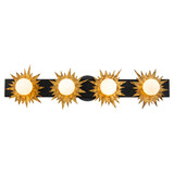 Bathroom Fixtures Four Lights by Lucas + McKearn ( 175 | BB90417-4 Soleil ) 