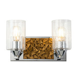 Bathroom Fixtures Two Lights by Lucas + McKearn ( 175 | BB90586PC-2B1G Bocage ) 