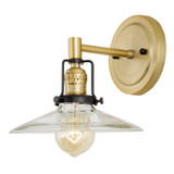 Sconces Single Glass by JVI Designs ( 261 | 1223-10 S1 Nob Hill ) 