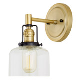 Sconces Single Glass by JVI Designs ( 261 | 1223-10 S4 Nob Hill ) 
