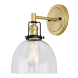 Sconces Single Glass by JVI Designs ( 261 | 1223-10 S5 Nob Hill ) 