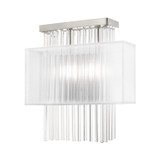 Semi-Flush Mts. Drum Shade by Livex Lighting ( 107 | 41148-91 Alexis ) 