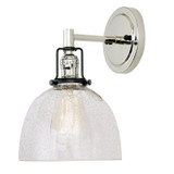 Sconces Single Glass by JVI Designs ( 261 | 1223-15 S5-CB Nob Hill ) 