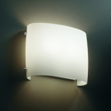 Sconces Pocket by Justice Designs ( 102 | FSN-8855-OPAL-CROM Fusion ) 