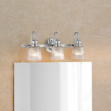 Bathroom Fixtures Three Lights by Lucas + McKearn ( 175 | BB-ADDISON3-PC Addison ) 