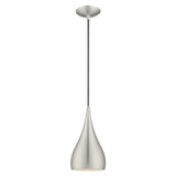 Mini Pendants Metal Shade by Livex Lighting ( 107 | 41171-66 Amador ) 