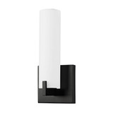 Sconces Single Glass by Kuzco Lighting ( 347 | 601484BK-LED Elizabeth ) 