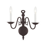 Sconces Double Candle by Livex Lighting ( 107 | 5002-07 Williamsburgh ) 