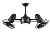 Fans Damp Location by Matthews Fan Company ( 101 | DGLK-BK-MTL Dagny ) 