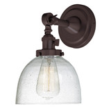 Sconces Single Glass by JVI Designs ( 261 | 1251-08 S5-CB Soho ) 