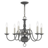 Mid. Chandeliers Candle by Livex Lighting ( 107 | 5006-76 Williamsburgh ) 