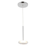 Mini Pendants Glass Down by Kuzco Lighting ( 347 | PD97204-CH/CL Stephord ) 