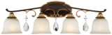 Bathroom Fixtures Four Lights by Metropolitan ( 29 | N1464-652 Chateau Nobles ) 