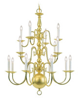 Mid. Chandeliers Candle by Livex Lighting ( 107 | 5016-02 Williamsburgh ) 