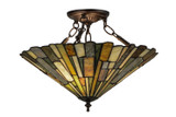 Semi-Flush Mts. Bowl Style by Meyda Tiffany ( 57 | 155108 Delta ) 