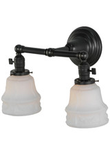 Sconces Double Glass by Meyda Tiffany ( 57 | 142471 Revival ) 