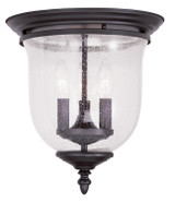 Flush Mounts Bowl Style by Livex Lighting ( 107 | 5024-07 Legacy ) 