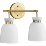 Bathroom Fixtures Two Lights by Progress Lighting ( 54 | P300485-191 Lexie ) 