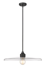 Pendants Glass Down by Z-Lite ( 224 | 821P24-MB Paloma ) 