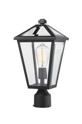 Exterior Post/Pier Head by Z-Lite ( 224 | 579PHMR-BK Talbot ) 