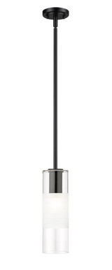 Mini Pendants Glass Down by Z-Lite ( 224 | 824P-ROD-MB Alton ) 