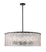 Mid. Chandeliers Glass Down by Z-Lite ( 224 | 1943P32-MB Glacier ) 