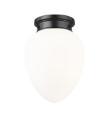 Flush Mounts Glass Down by Z-Lite ( 224 | 1945F9-MB Gideon ) 