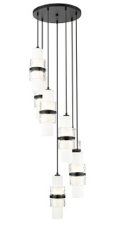 Mini Chandeliers Multi-Port/Cascade by Z-Lite ( 224 | 1946P-7R-MB Cayden ) 