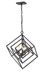 Foyer/Hall Lanterns Open Frame by Z-Lite ( 224 | 457-3MB Euclid ) 
