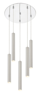 Linear/Island 4 Light + by Z-Lite ( 224 | 917MP12-BN-LED-5RCH Forest ) 