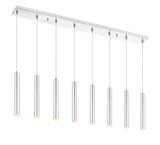 Linear/Island 4 Light + by Z-Lite ( 224 | 917MP12-CH-LED-8LCH Forest ) 