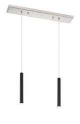 Linear/Island 2 Light Bar by Z-Lite ( 224 | 917MP12-MB-LED-2LBN Forest ) 