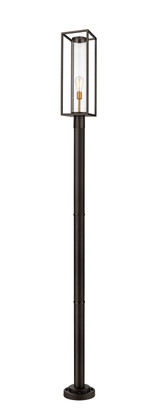 Exterior Post/Pier Head by Z-Lite ( 224 | 584PHBR-567P-DBZ Dunbroch ) 