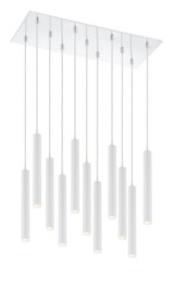 Linear/Island 4 Light + by Z-Lite ( 224 | 917MP12-WH-LED-11LCH Forest ) 