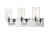 Bathroom Fixtures Three Lights by Z-Lite ( 224 | 462-3V-CH Savannah ) 
