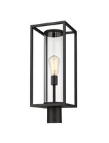 Exterior Post/Pier Head by Z-Lite ( 224 | 584PHMR-BK Dunbroch ) 