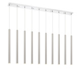 Linear/Island 4 Light + by Z-Lite ( 224 | 917MP24-BN-LED-10LCH Forest ) 