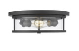 Flush Mounts Bowl Style by Z-Lite ( 224 | 462F14-BRZ Savannah ) 