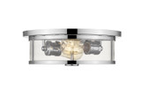 Flush Mounts Bowl Style by Z-Lite ( 224 | 462F14-CH Savannah ) 