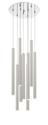 Large Chandeliers Multi-Port/Cascade by Z-Lite ( 224 | 917MP24-BN-LED-9RCH Forest ) 