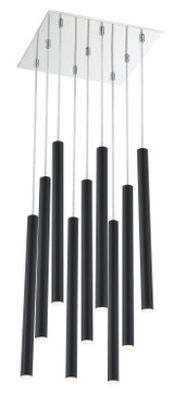 Large Chandeliers Multi-Port/Cascade by Z-Lite ( 224 | 917MP24-MB-LED-9SCH Forest ) 