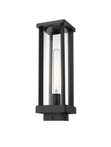 Exterior Post/Pier Head by Z-Lite ( 224 | 586PHMS-BK Glenwood ) 
